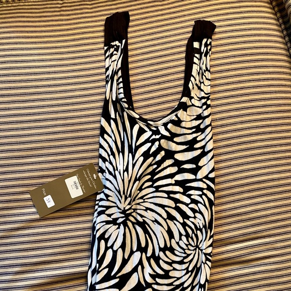 Black and White Avatar Fair Trade Maxi Dress (New) - Picture 1 of 3